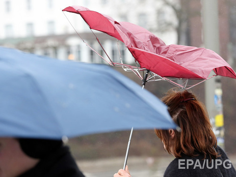 На юге Украины ожидаются сильные осадки в виде дождя и мокрого снега