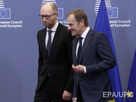 Яценюк завтра встретится с президентом Евросовета Туском