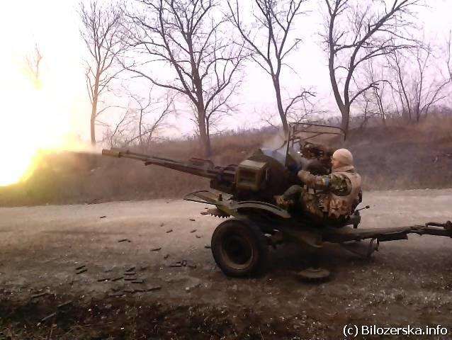 Блогер Белозерская: В ответ на обстрелы в районе аэропорта Донецка "Правый сектор" ударил по огневым точкам противника