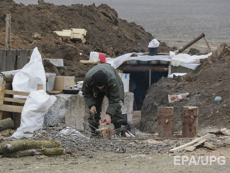 Пресс-центр АТО: На донецком направлении боевики грубо нарушили Минские соглашения, используя тяжелое вооружение