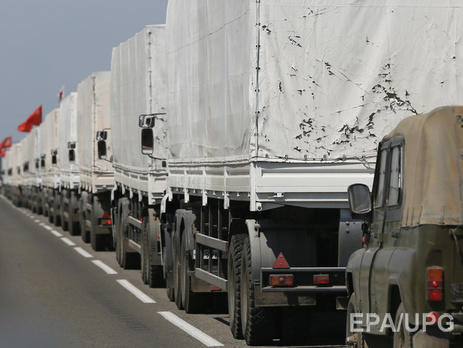 Россия отправила на оккупированную территорию Донбасса очередной 