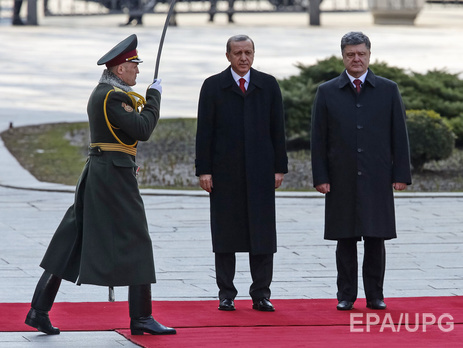 Эрдоган: Турция поддерживает территориальную целостность Украины
