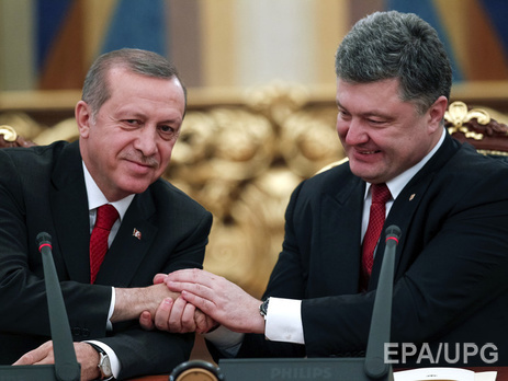 Порошенко предупредил Эрдогана о рисках строительства 