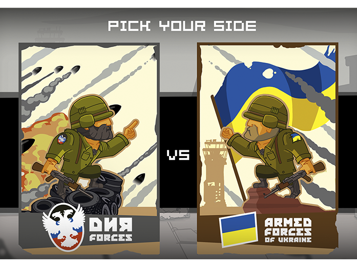 В Бельгии создали антивоенную игру о боях за Донецк