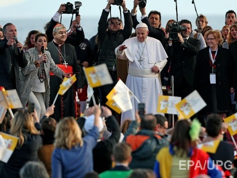 Папа Римский Франциск проповедовал против мафии