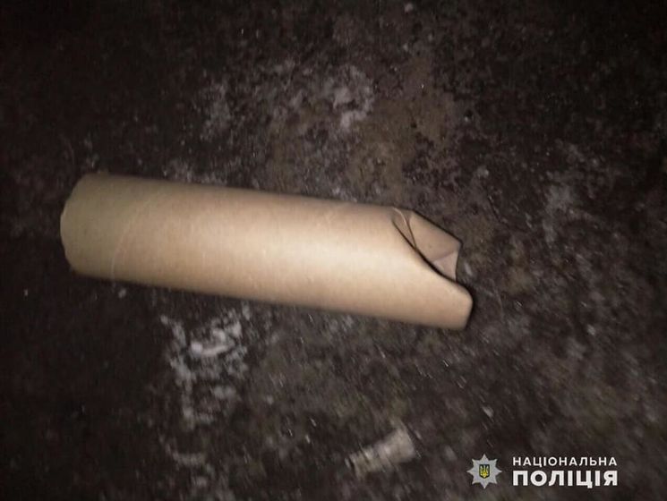 В Белой Церкви неизвестные бросили две дымовые шашки в людей во время выступления Тимошенко, полиция открыла уголовное производство