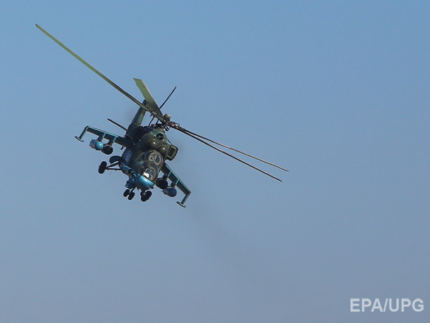 В Киевской области потерпел крушение военный вертолет, один человек погиб