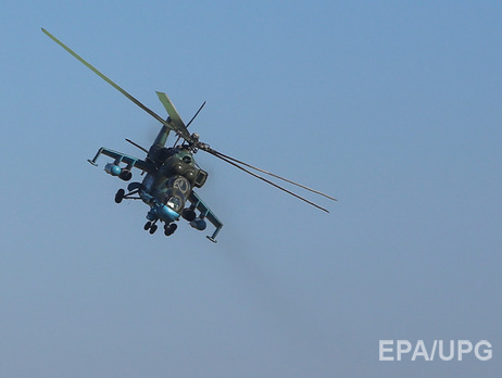 В Киевской области потерпел крушение военный вертолет, один человек погиб