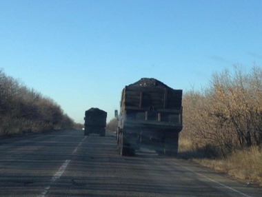 ОБСЕ: Из Луганской области в Россию продолжается вывоз угля на самосвалах