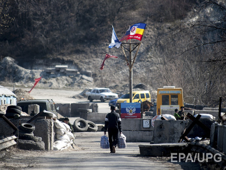 Британский лорд приехал в зону АТО, 