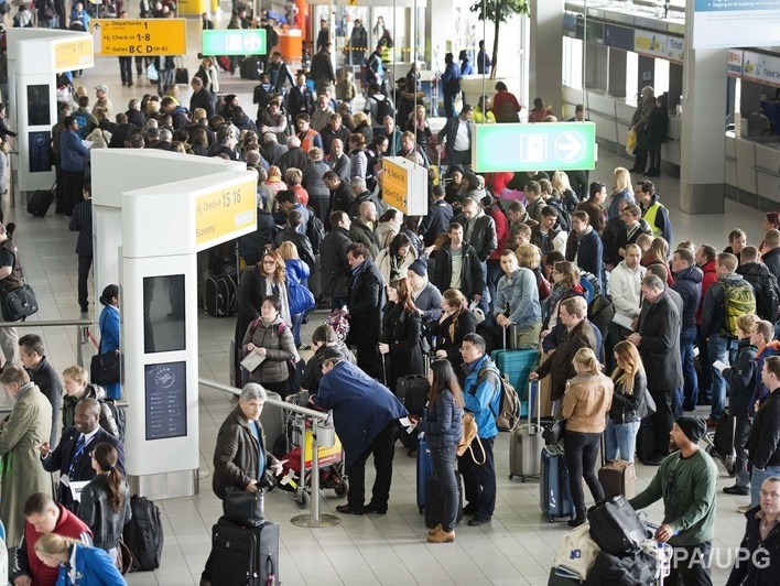 В аэропорту Амстердама из-за энергоаварии отменили все рейсы