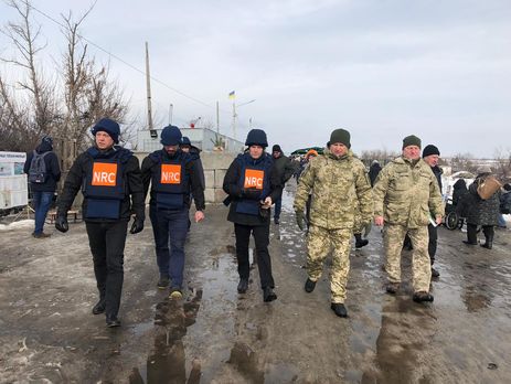 Норвезькі дипломати відвідали блокпост 