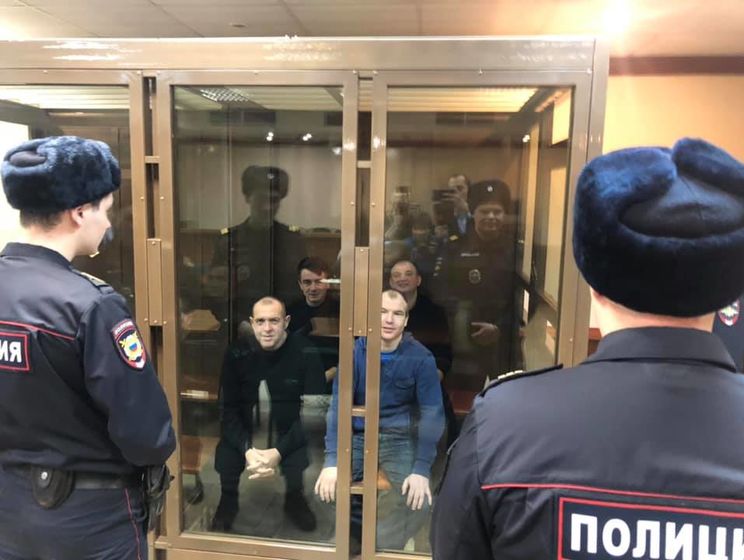 Мосміськсуд залишив у СІЗО "Лефортово" до кінця квітня третю четвірку українських моряків