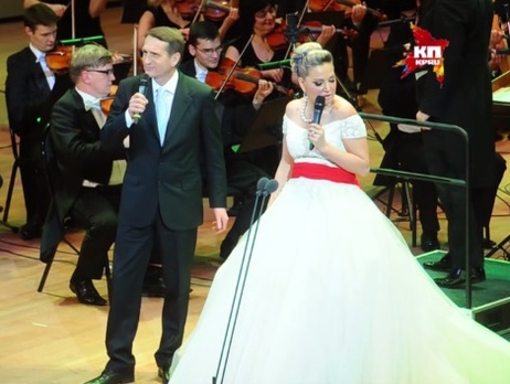 Спикер Госдумы РФ Нарышкин спел на свадьбе депутата-коммуниста