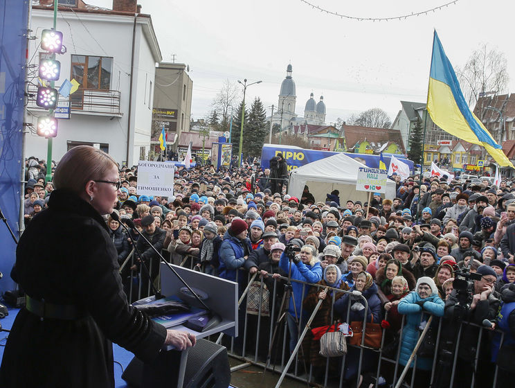 Тимошенко заявила, что намерена поднять доходы украинцев до уровня Польши