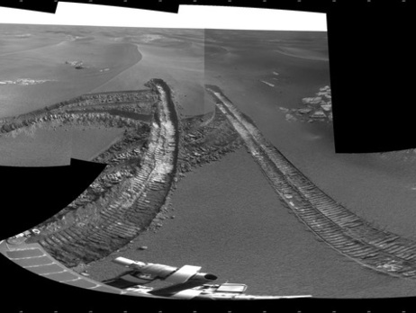Марсоход Opportunity за 11 лет преодолел марафонскую дистанцию