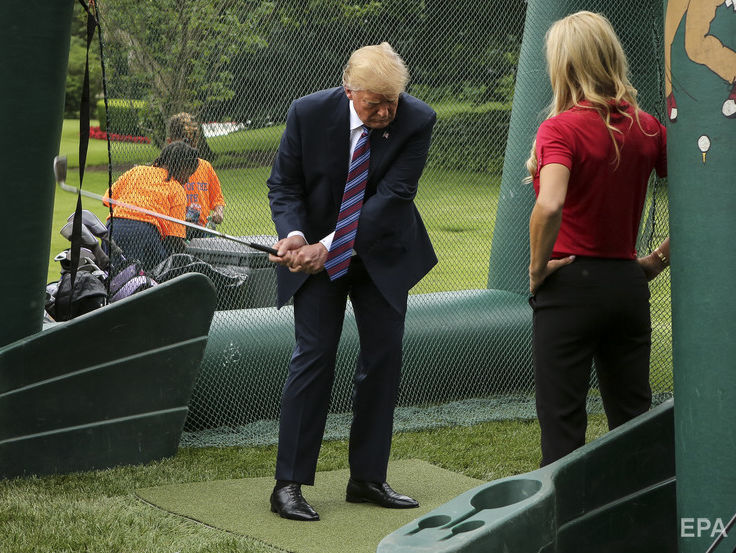 Трамп витратив $50 тис. на заміну в Білому домі симулятора гри в гольф – ЗМІ