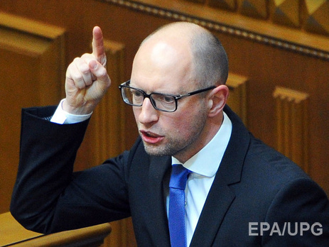 Яценюк: Россия не имеет права на приватизацию общей борьбы против нацизма