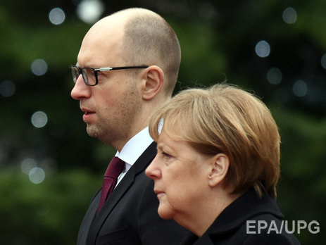 1–2 апреля Яценюк посетит Германию с рабочим визитом