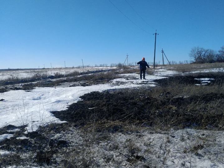 В Луганской области под обстрел попали работники аварийной бригады
