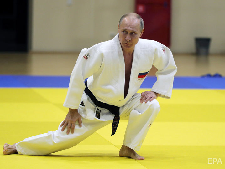 Путін дістав травму під час спарингу з олімпійським чемпіоном із дзюдо. Відео