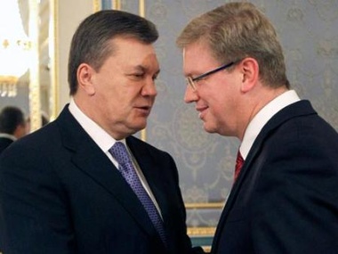 Янукович встретился с Фюле