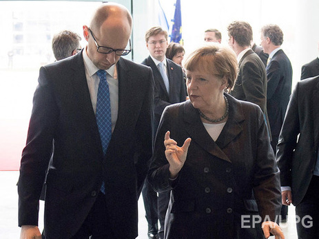 Яценюк: Мы за проведение выборов на Донбассе, но для этого надо выполнить Минские соглашения и прекратить огонь