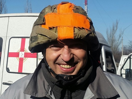 Волонтер Жилкин: За семь месяцев работы в АТО мы вывезли больше 450 мешков с телами и фрагментами тел украинских военных