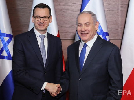 Під час візиту до Варшави Нетаньяху заявив, що поляки співпрацювали з нацистами під час Голокосту