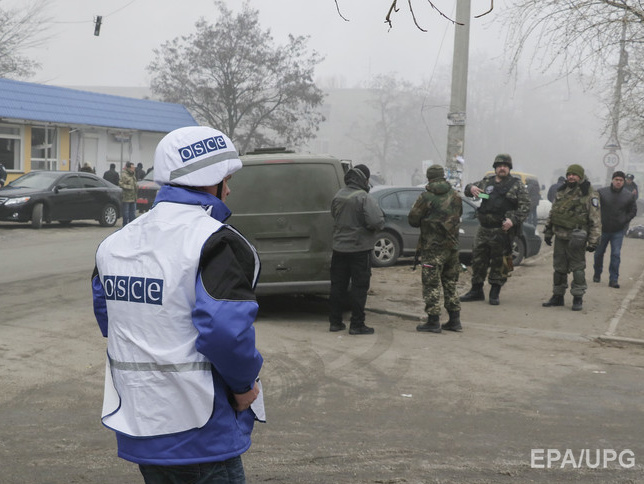 ОБСЕ: Члены "ДНР" не пропустили наблюдателей в Горловку, а силы АТО – в Крымское