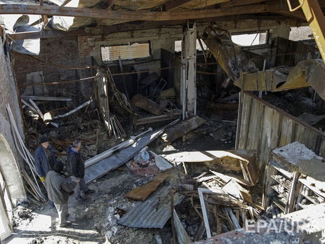 Наблюдатели ОБСЕ впервые смогли посетить аэропорт Донецка и были поражены масштабами разрушений