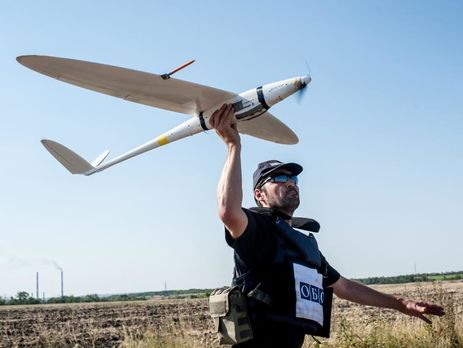 Бойовики приблизно 60 разів вистрілили в бік безпілотника місії ОБСЄ біля Золотого – звіт