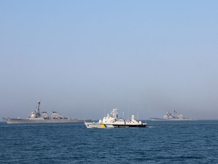 Украина проведет в Черном море учения с США, в которых задействует девять кораблей и авиацию &ndash; Госпогранслужба