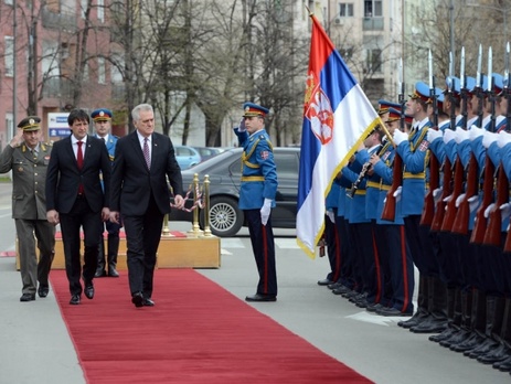 Сербская армия примет участие в Параде Победы в Москве 