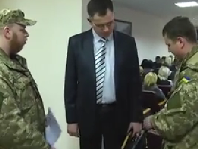 Прокурора Краматорска задержали за взятки во время церемонии представления нового прокурора Донецкой области. Видео