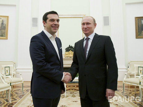 В Москве проходит встреча Путина с премьер-министром Греции Ципрасом
