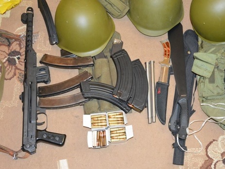 СБУ задержала одессита, у которого изъяла оружие и сепаратистские агитки