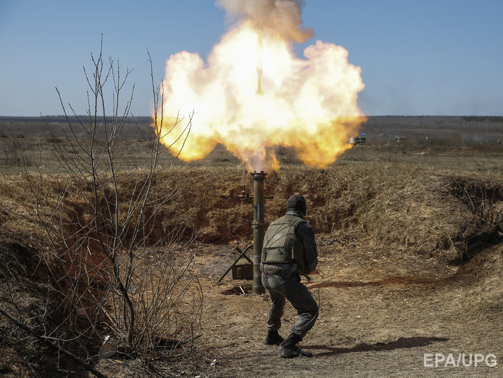Пресс-центр АТО: 9 апреля боевики провели 17 обстрелов вдоль линии разграничения
