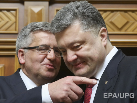 Коморовский: Украина вошла в фазу реализации, а не только декларирования реформ