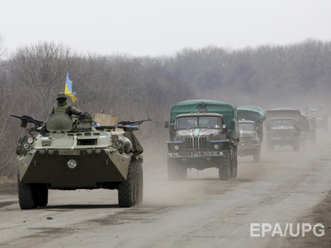 Минобороны: Батальон ОУН получил приказ отойти из Песок