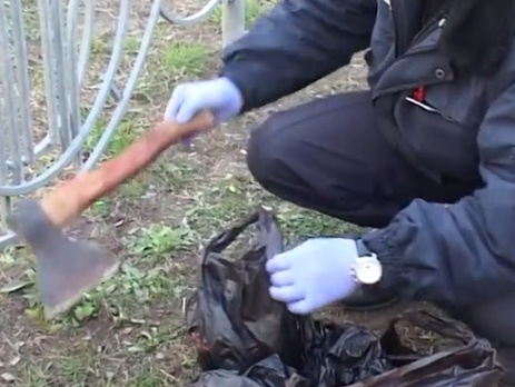 МВД: На улице в Днепровском районе Киева местный житель убил топором знакомого