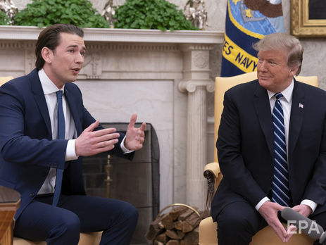 Курц заявив Трампу, що Австрія підтримує 