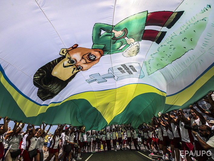 В Бразилии прошли антиправительственные протесты