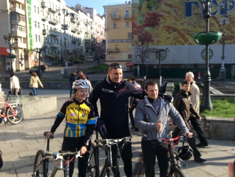 Кличко принял участие в акции 