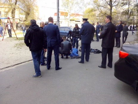 В Киеве застрелили журналиста Олеся Бузину. Фоторепортаж