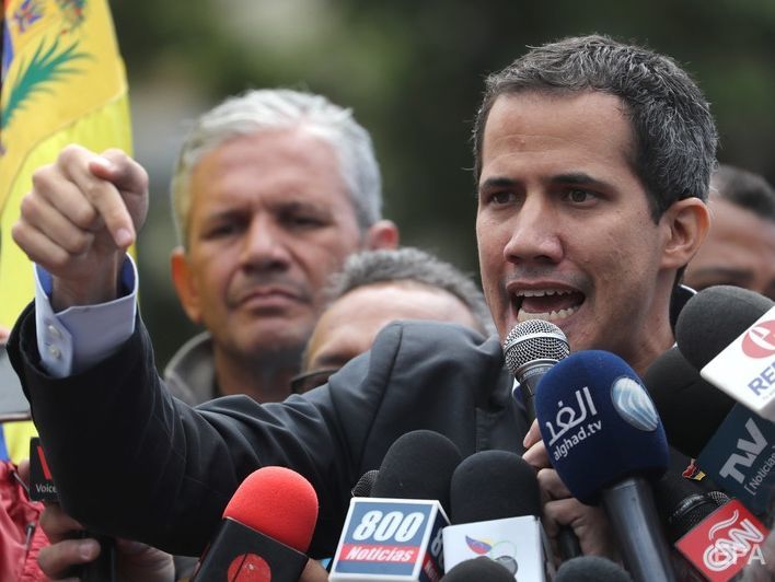 Гуайдо: Ми маємо припускати всі варіанти для звільнення Венесуели
