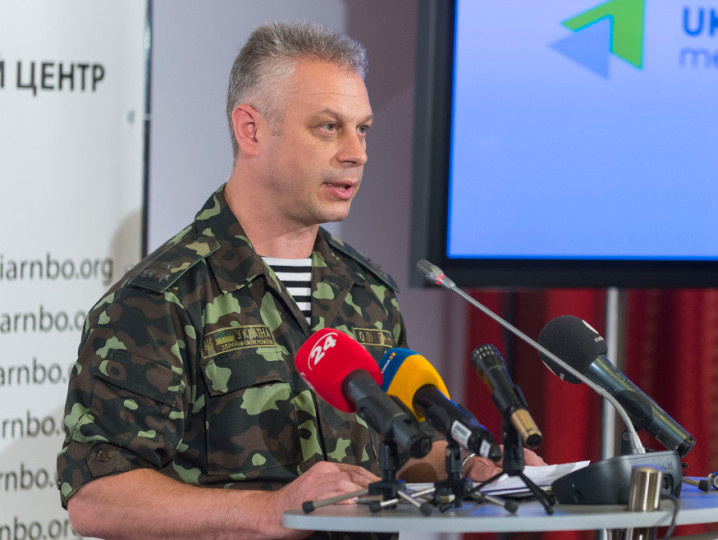 Лысенко: За сутки в зоне АТО ранен один военнослужащий