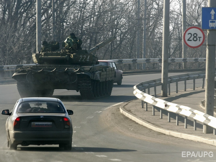 ОБСЕ: Несмотря на заявления о полном выводе техники, в зоне АТО присутствуют танки