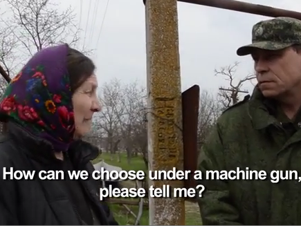 Бабушка – полицаю 