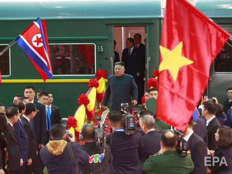 Ким Чен Ын на бронепоезде прибыл во Вьетнам